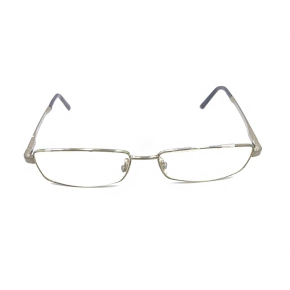 Gucci GG 1848 RHS Light Brown Metal Rectangle Eyeglasses Frames 54-15 140 Italy - Picture 2 of 12